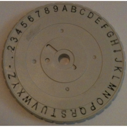 Dymo Rhino Spare Embossing Wheel for M1011 Dymo Rhino