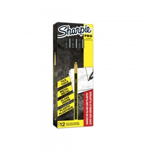 Sharpie Black China Marker (Box of 12) Dymo Rhino