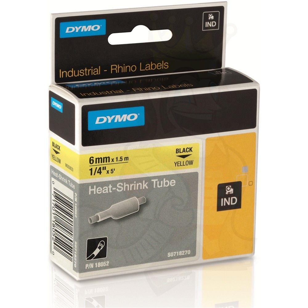 Heat Shrink Tube Wire Label Cartridge For Dymo RHINO 1000 4200 5000 3000 6000 